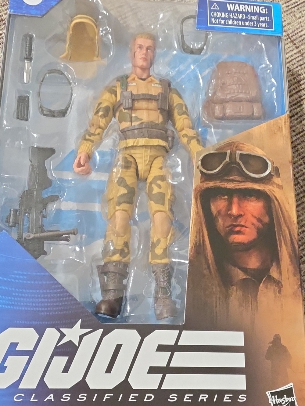 Hasbro G.I. Joe Classified Series Tan and Green Desert Camo Action Figure